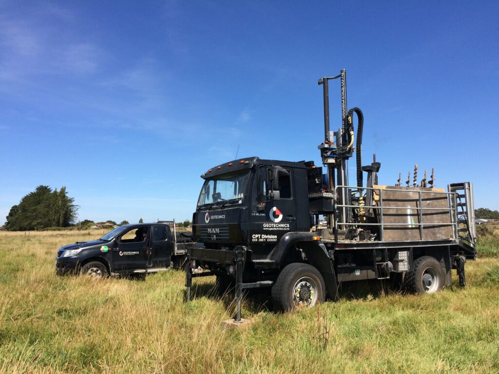 CPT Truck site investigations